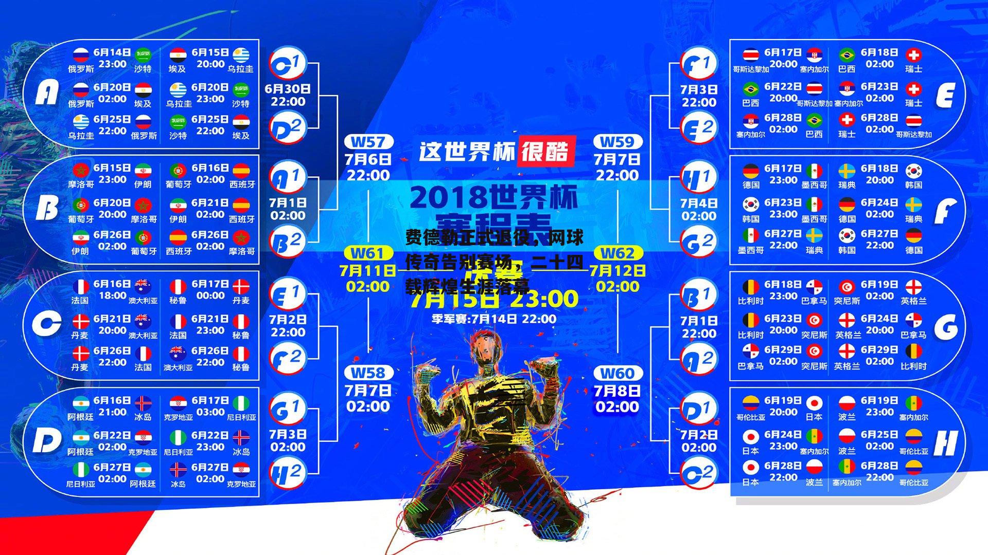 费德勒正式退役，网球传奇告别赛场，二十四载辉煌生涯落幕